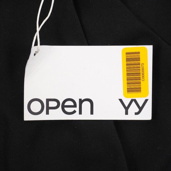 Open Yy Fly Out Maxi Skirt with Slit Detail in Black Size Small (NWT) - Picture 9 of 11